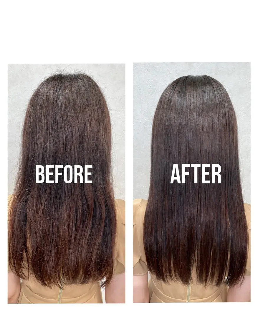 ロング 縮毛矯正 カット 縮毛矯正 トリートメント 艶カラー NATSUKIのヘアスタイル
