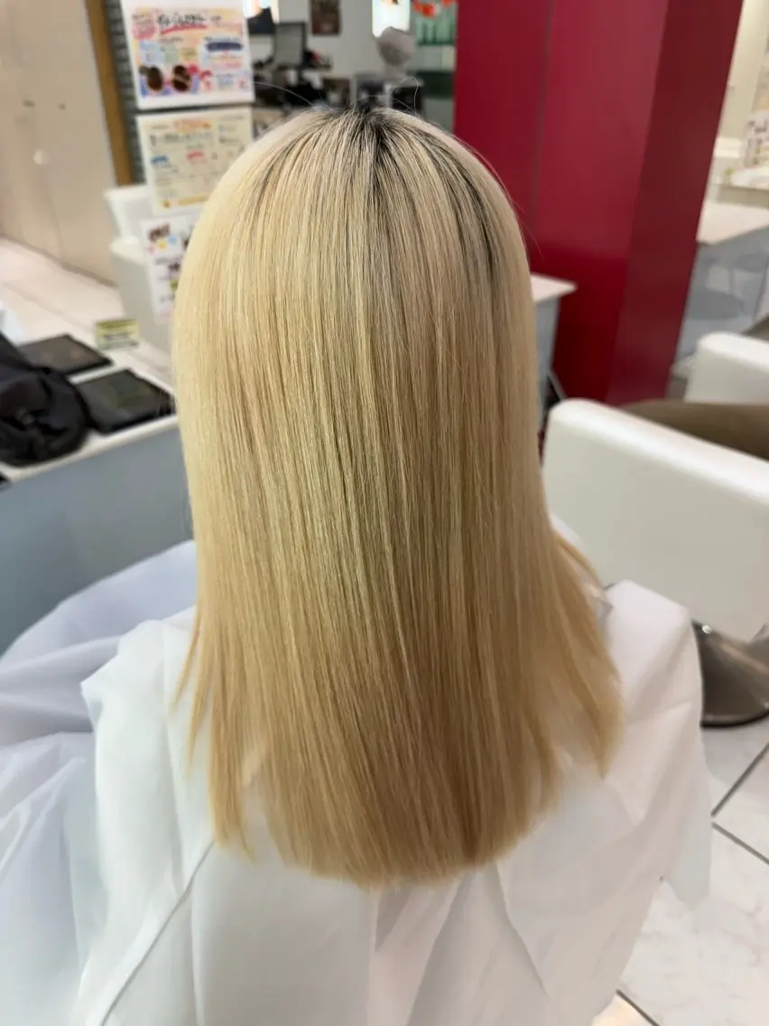 ロング カット/カラー🍊 モデル募集/馬場遥佳のヘアスタイル