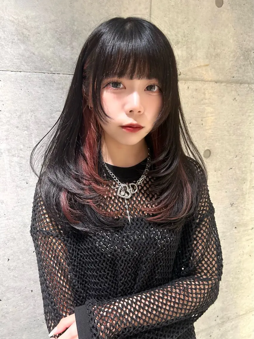 セミロング カラー ヘアアレンジ カット ヘアカラー トリートメント fumika🎀 ベージュのヘアスタイル