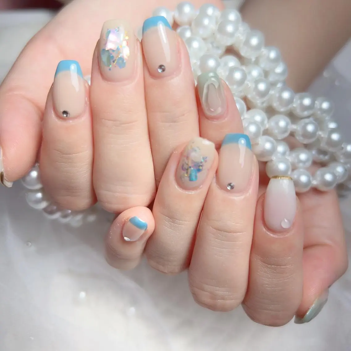 ネイル ハンドネイル M 🌷Nail 長さだし専門店のネイルデザイン