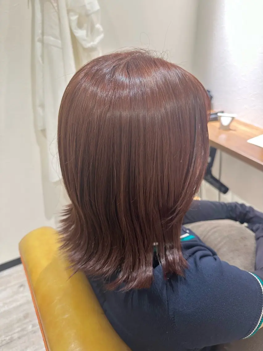 カット💇🏼♀️+ケアカラー🎨+N.トリートメント✨の写真