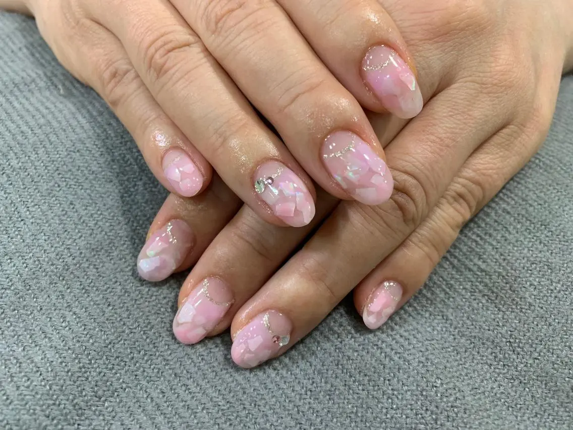 ネイル ハンドネイル ハンドケア あおやぎ ゆきこのネイルデザイン
