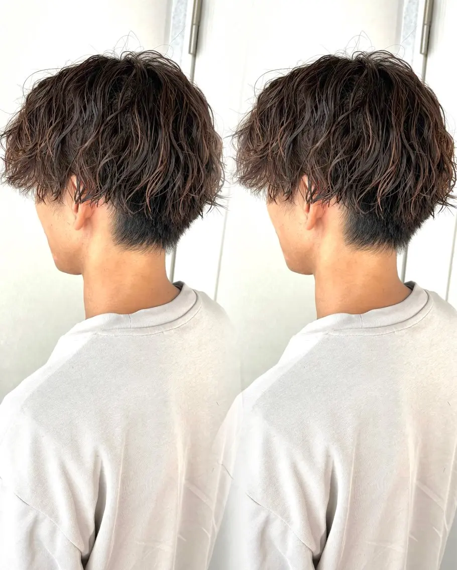 🦈メンズ限定🦈カット💇🏻♂️➕ツイストスパイラルパーマ➕2stepTR💎(当日予約不可🙇🏻♀️)の写真