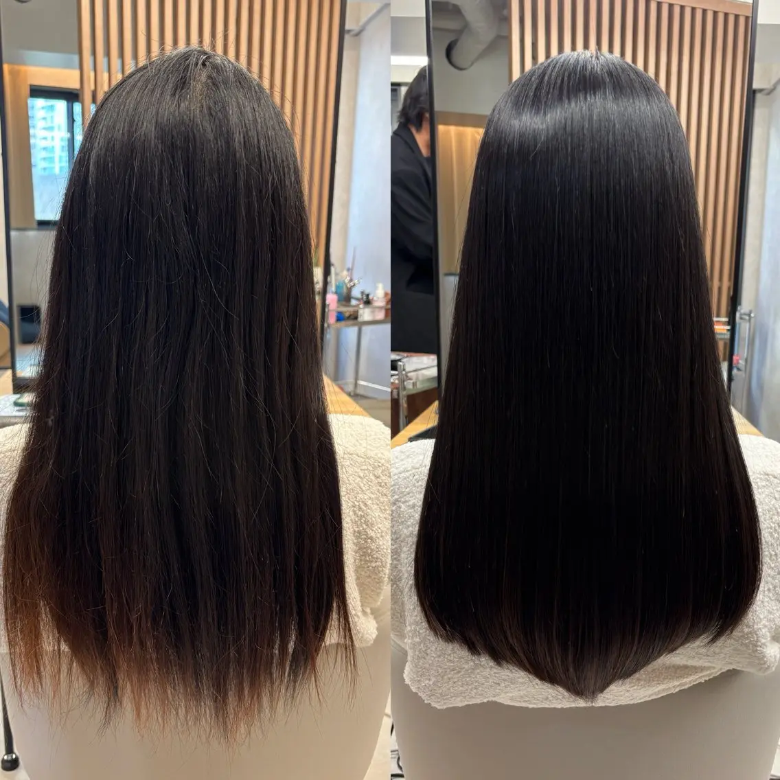 ロング 髪質改善 縮毛矯正 トリートメント 【赤坂】髪質改善✨ 矢口嵩人のヘアスタイル