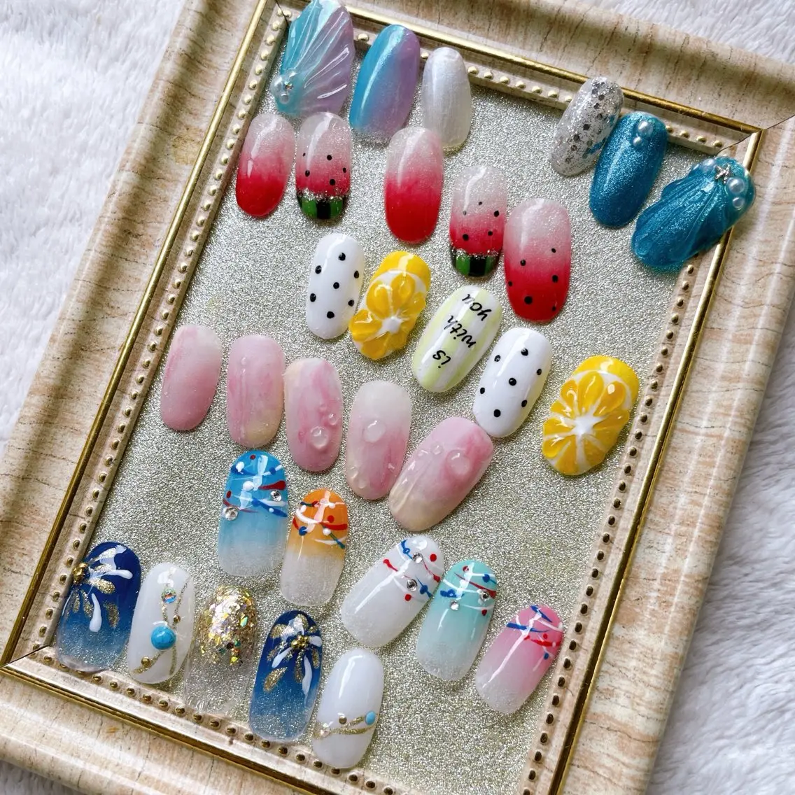 ネイル nail&K 鴻巣のネイルデザイン