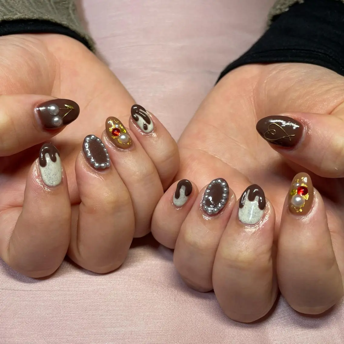 ネイル ハンドネイル フットネイル nailsalon momoのネイルデザイン