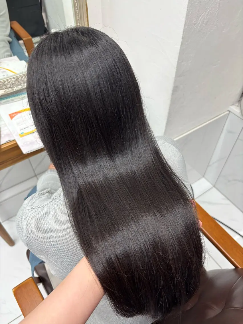 ロング トリートメント 髪質改善カラー✨ るな🕊🫧のヘアスタイル