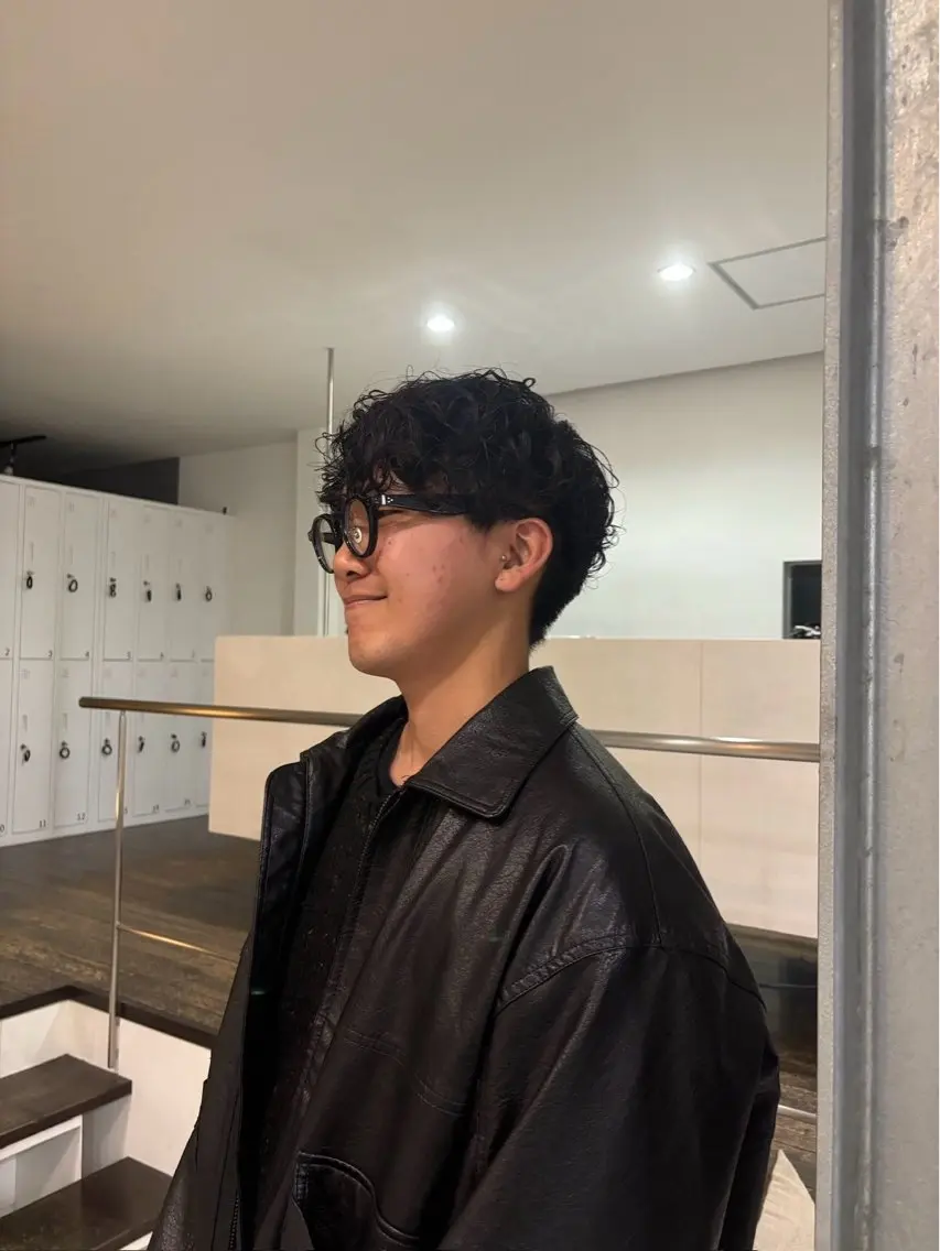 カット+パーマ⚡️無造作perm / 毛流れperm / など★セットしやすい動きあるhairに仕上げます ⛓🩶の写真