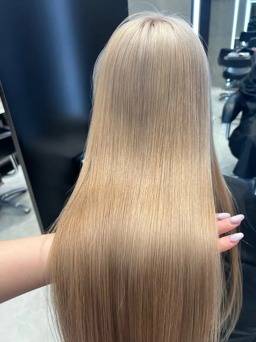 ロング カット ヘアカラー トリートメント ナナ♡レイヤーカット ♡似合わせカラーのヘアスタイル