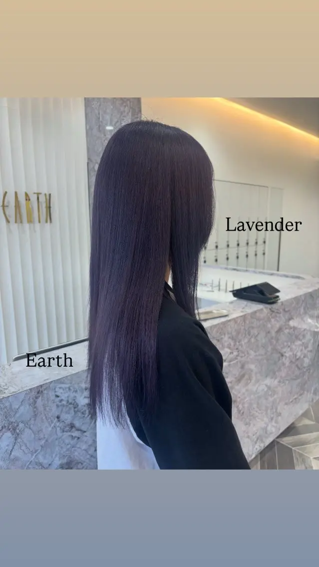 ロング カラー ヘアカラー EARTH札幌駅前店 Miyu🖤💎のヘアスタイル