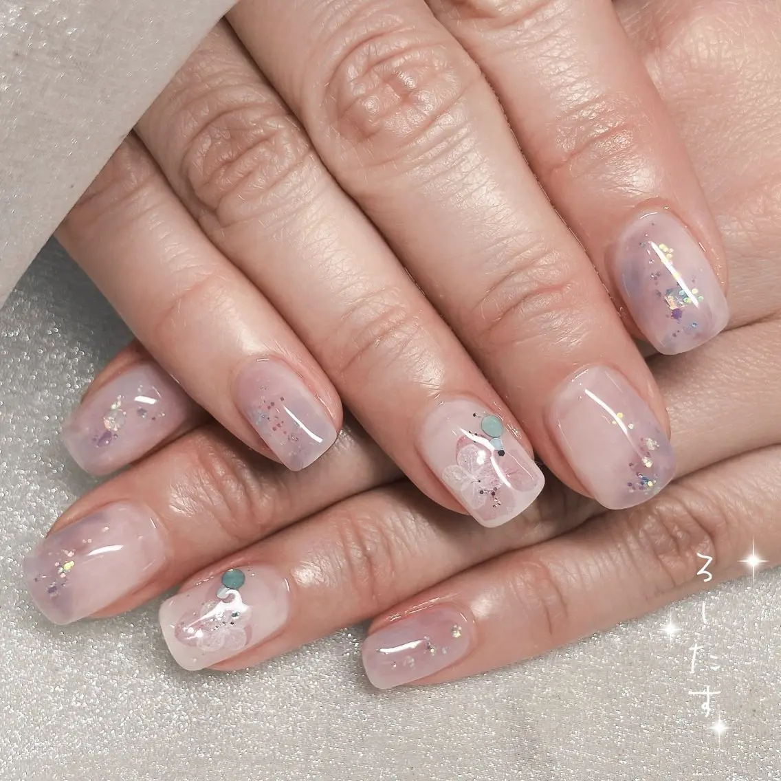 ネイル ハンドネイル マオジェル導入サロン ♡ろーたすのネイルデザイン