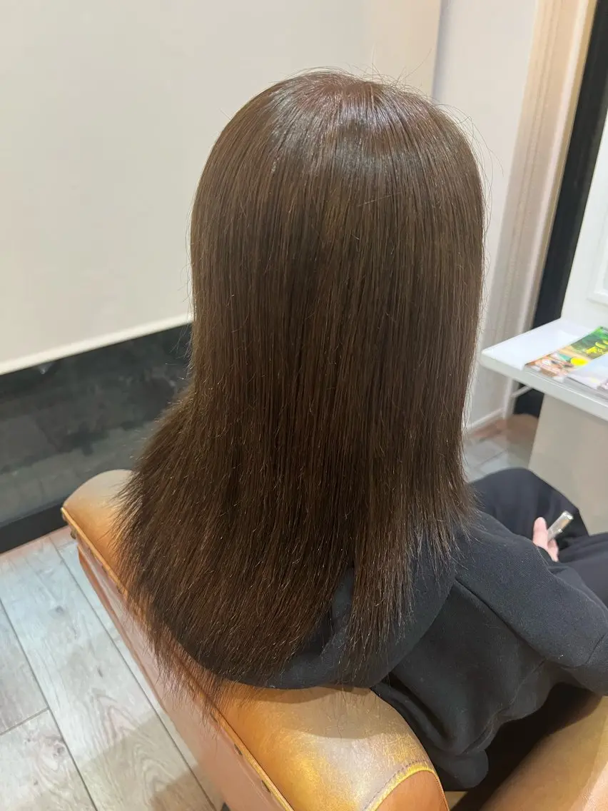 【2回目以降の方限定】カット+髪質改善カラー🧡の写真