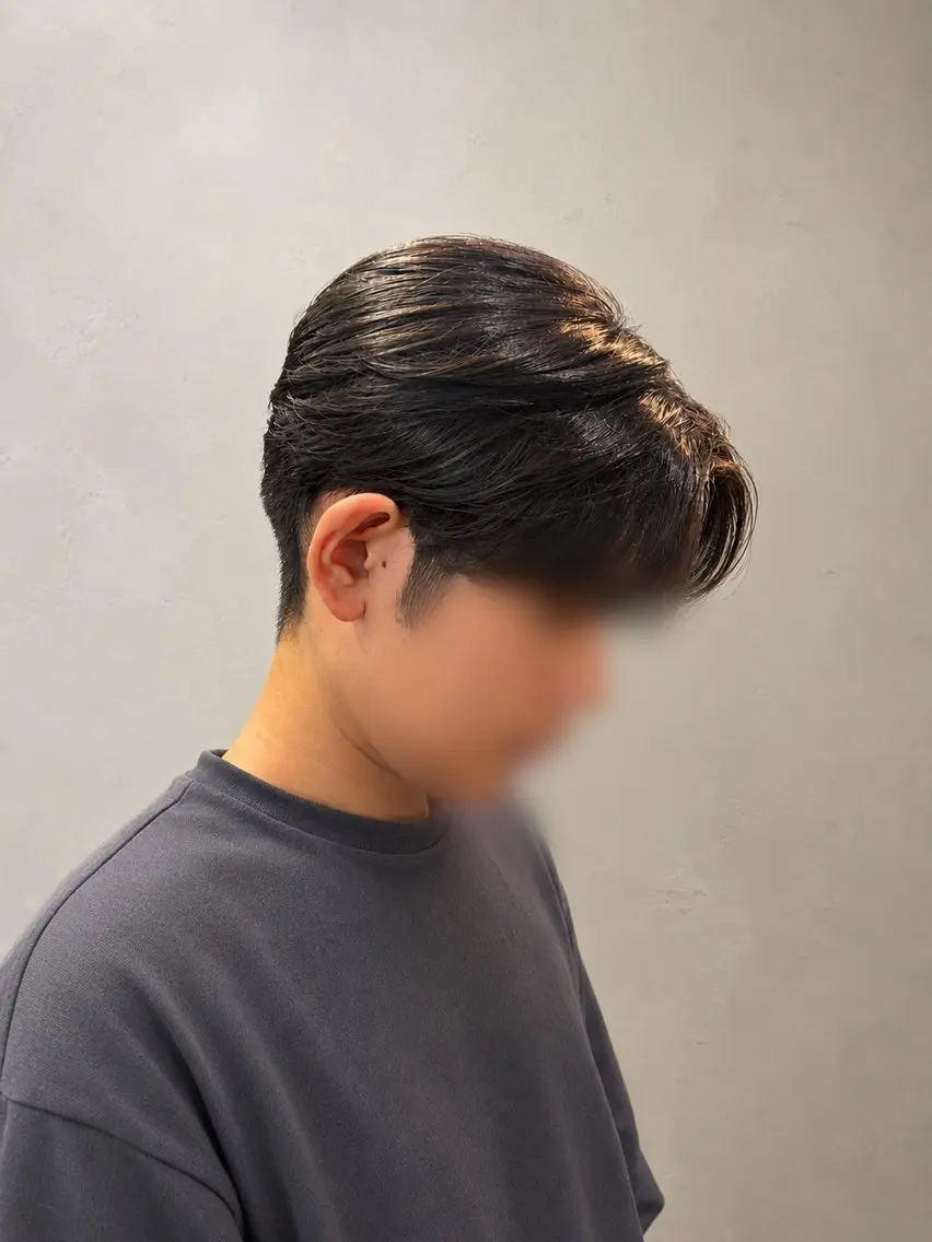 メンズ センターパート カット モデル募集中🪄 レイヤー🍒ここみのヘアスタイル