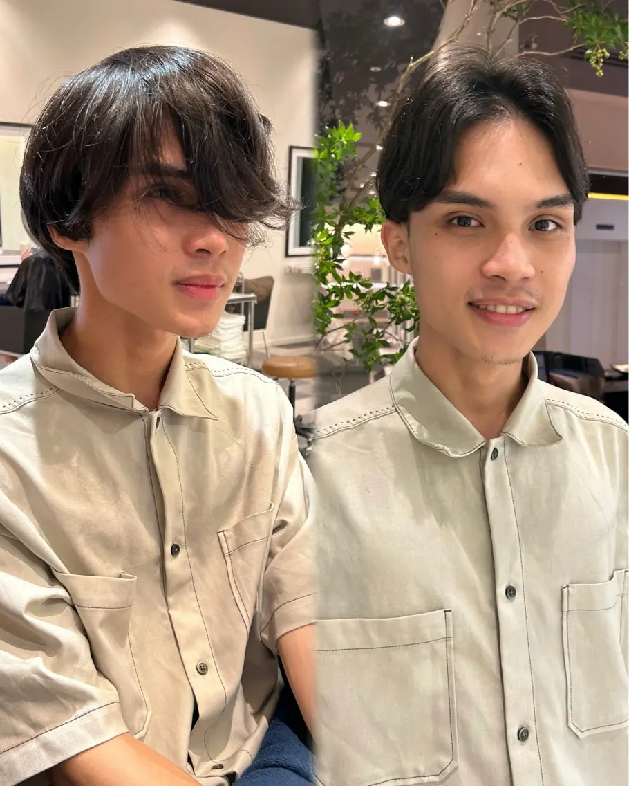 メンズ カット ヘッドスパ 中原 優美のヘアスタイル