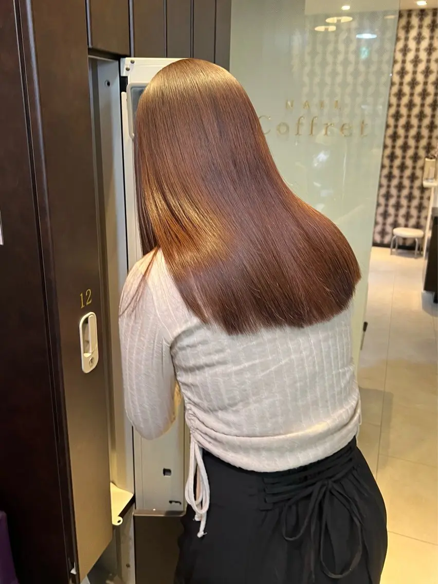 ロング トリートメント 田中 月菜/副店長のヘアスタイル