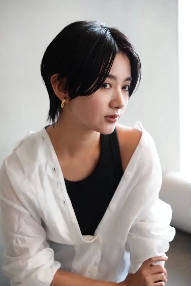 ショート カラー 加賀 千聖 /soigneのヘアスタイル