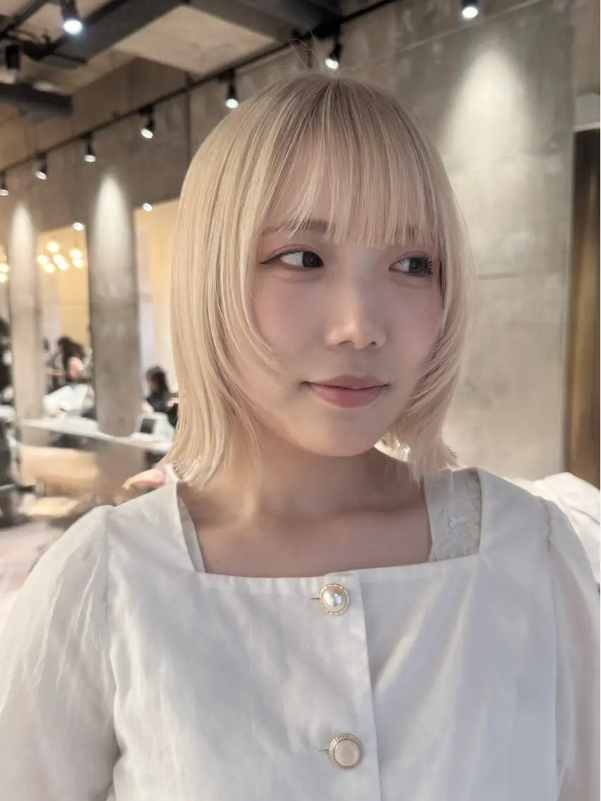 ショート カラー カット ヘアカラー トリートメント ☀️海外レイヤー 🇺🇸/ヒナコのヘアスタイル