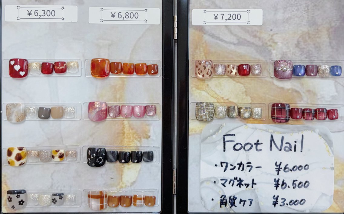 ネイル フットネイル Nailsalon Nearのネイルデザイン