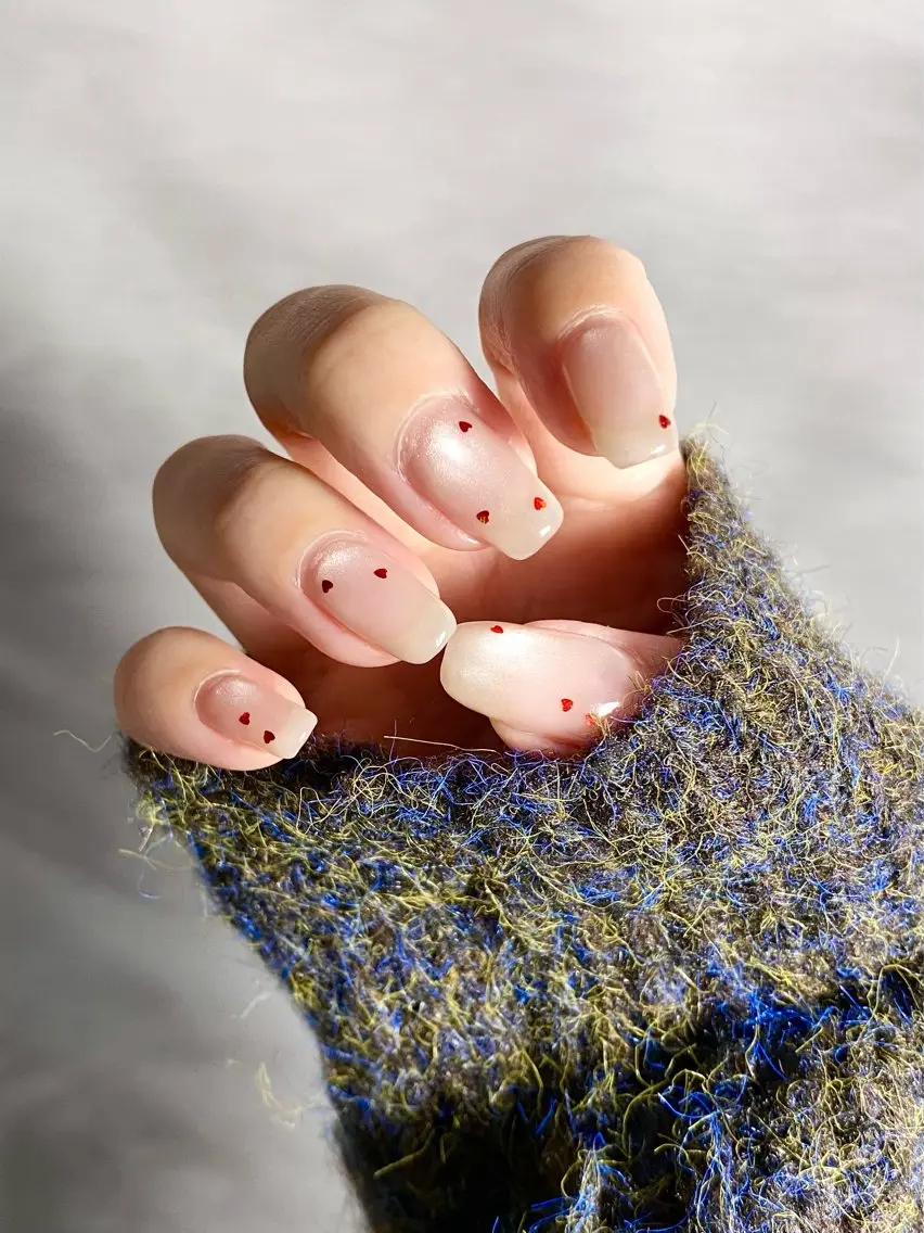 ネイル バレンタイン ハンドネイル Cia_Nail Eriのネイルデザイン