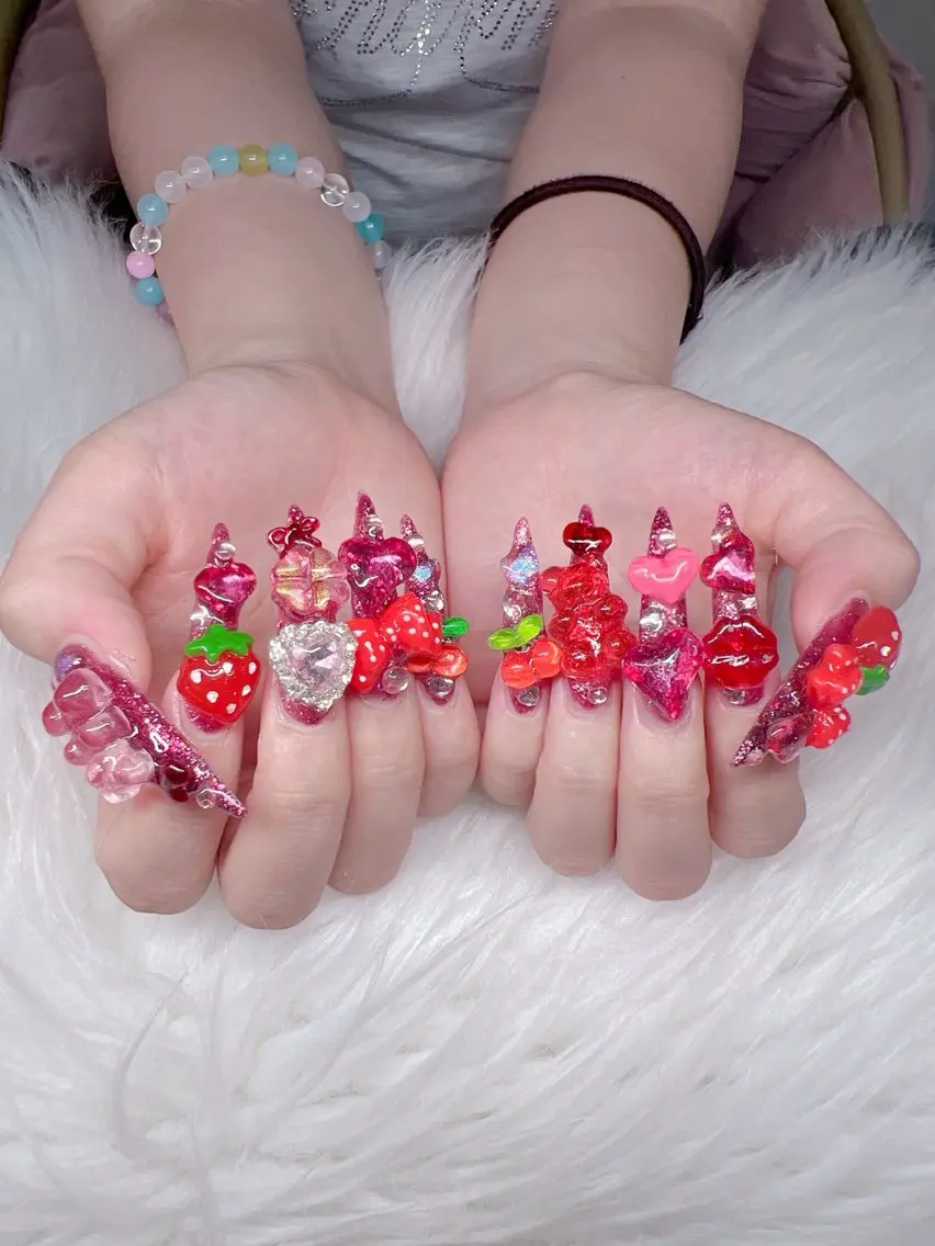 ネイル Lee Nails チップ長さだし専門店のネイルデザイン