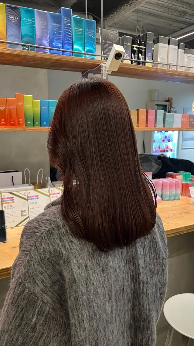 カラー ピンクカラー カット ヘアカラー Naotsuka Yui 🌺のヘアスタイル