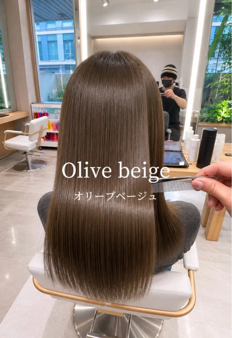 ロング 髪質改善 カット ヘアカラー トリートメント 髪質改善×透明感 カラー🫧ふうま🪽のヘアスタイル