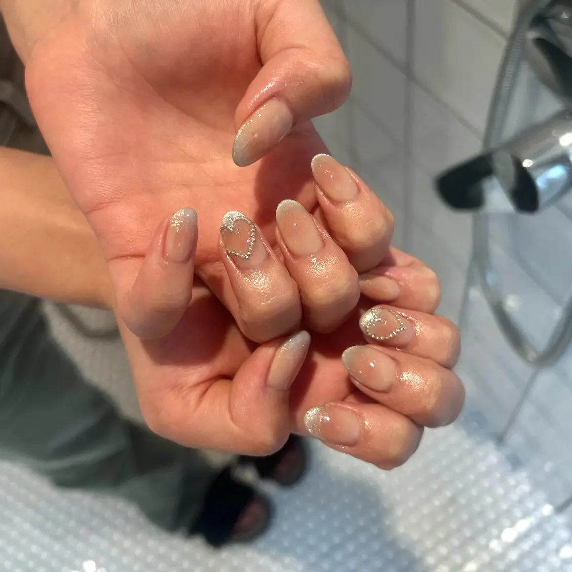 ネイル ハンドネイル SHELLNAIL しおりのネイルデザイン