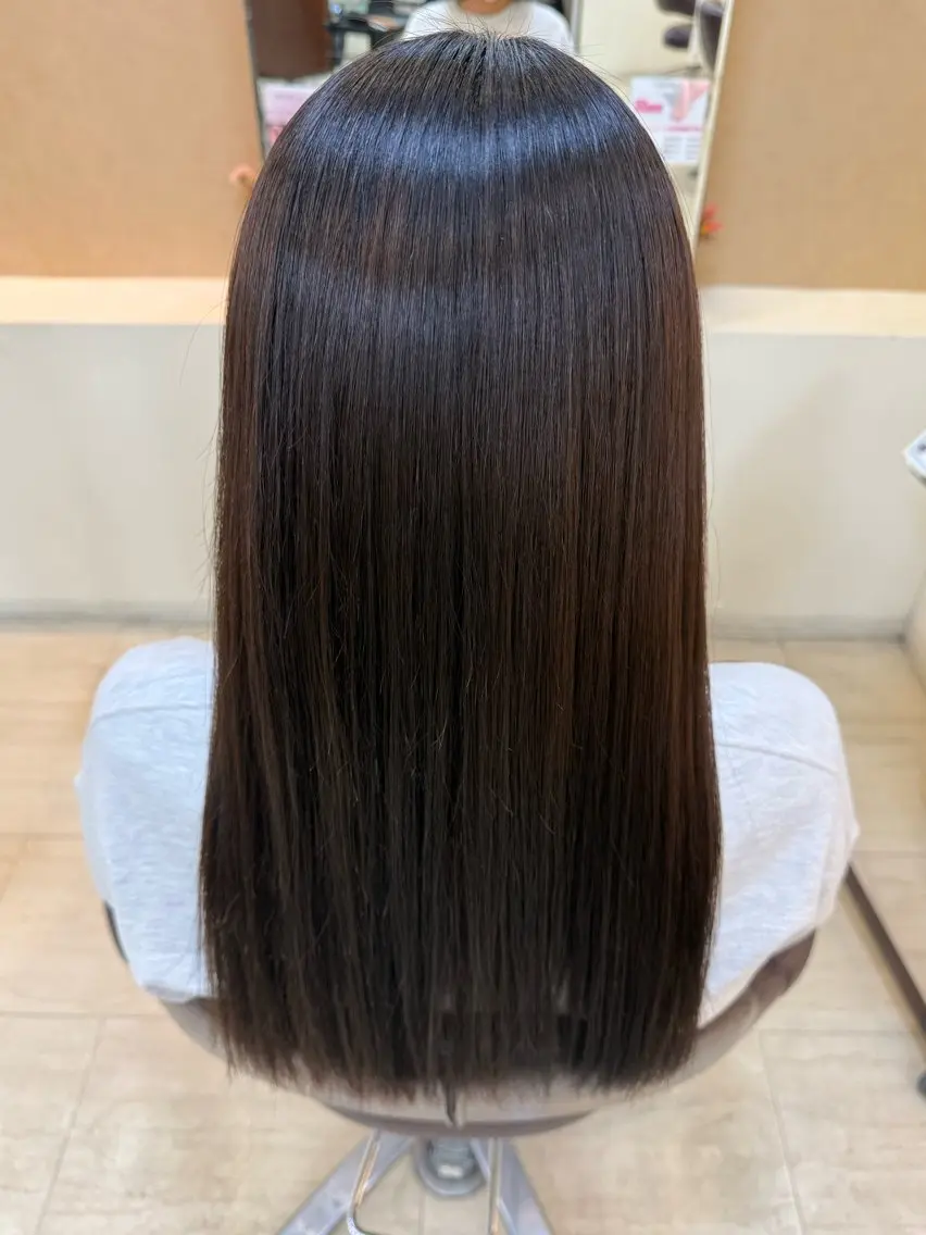 ロング 早﨑 映天のヘアスタイル