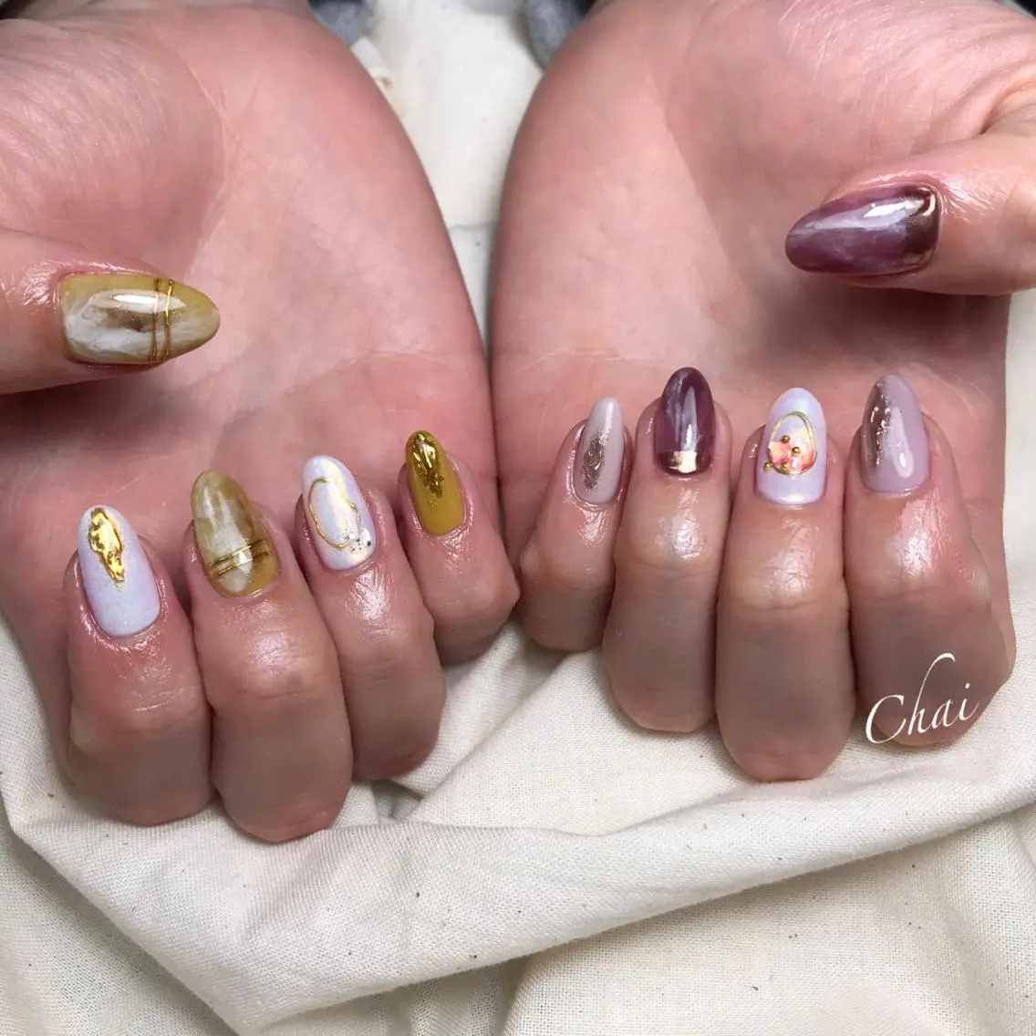 ネイル chai nail &  eye📍鶴橋のネイルデザイン