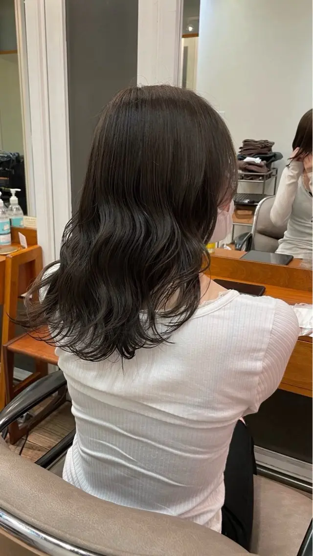 セミロング 原宿/ツヤツヤカラー /🌳カズキのヘアスタイル