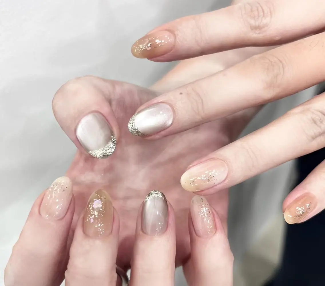 ネイル ハンドネイル By moonネイル 🌷ワンホン/韓国風のネイルデザイン