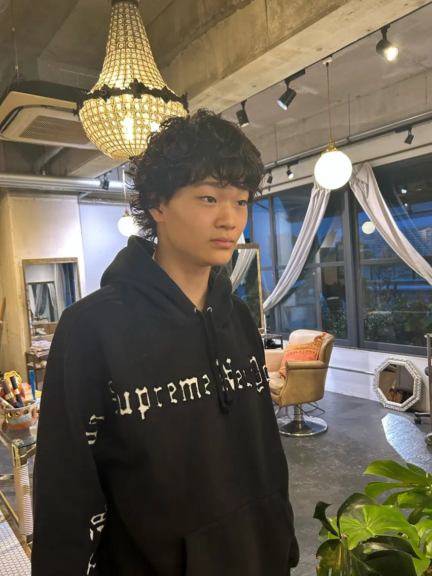 メンズカット+ミルボントリートメントの写真