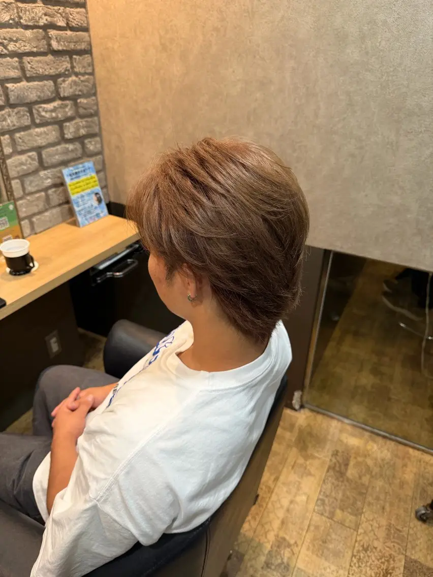 カラー メンズ ヘアカラー トリートメント 畑内 花凛のヘアスタイル