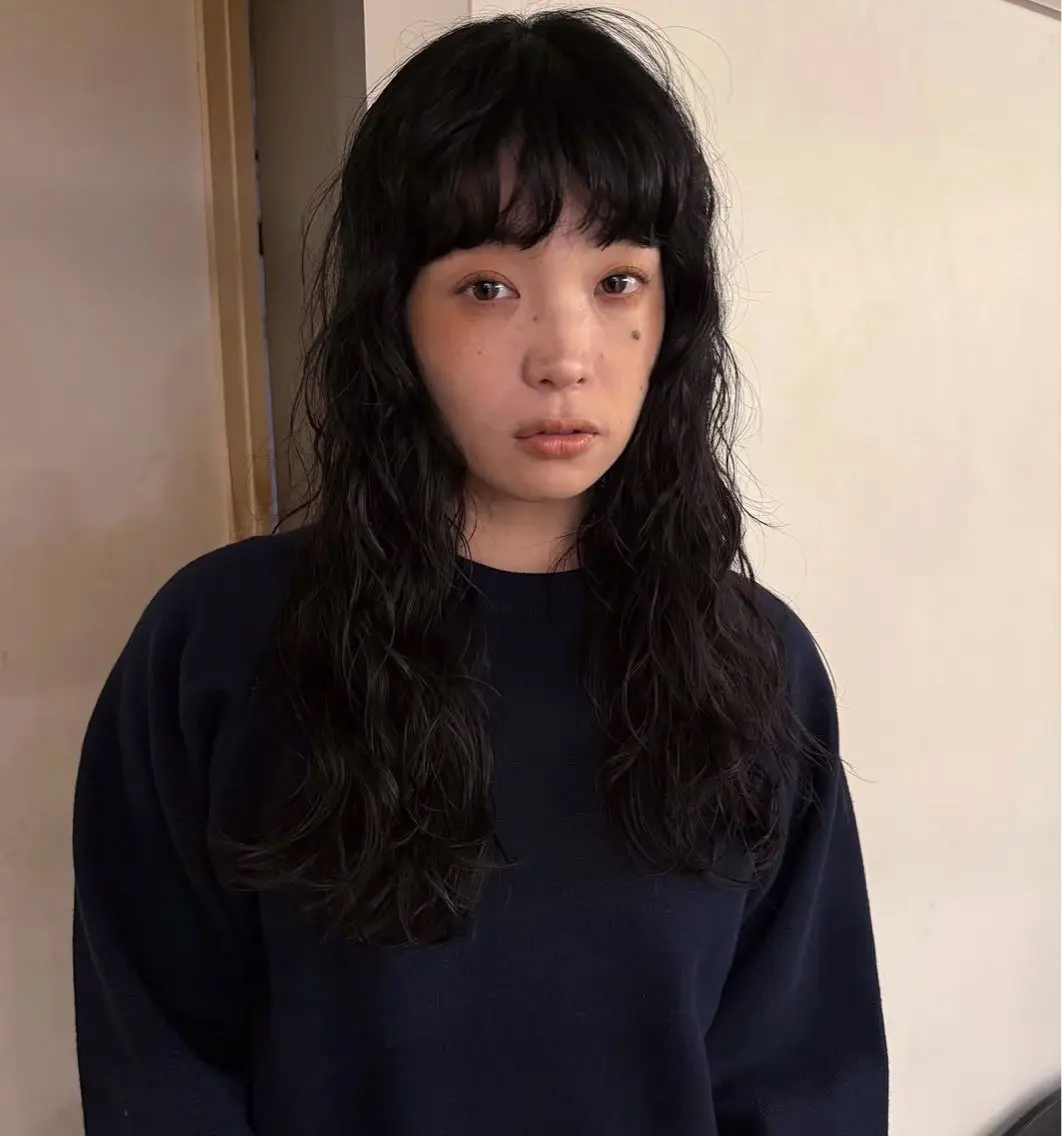 【当日予約ok‼️】カット+🌀ロングパーマ🌀+トリートメント🫧の写真