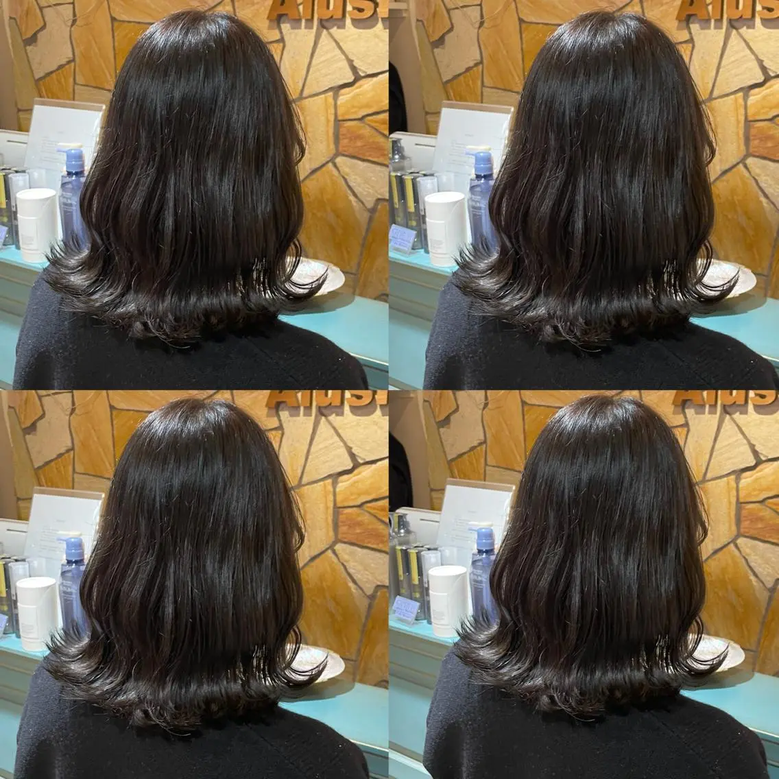 ミディアム カラー Minami. 🩵 再現性特化ヘアのヘアスタイル