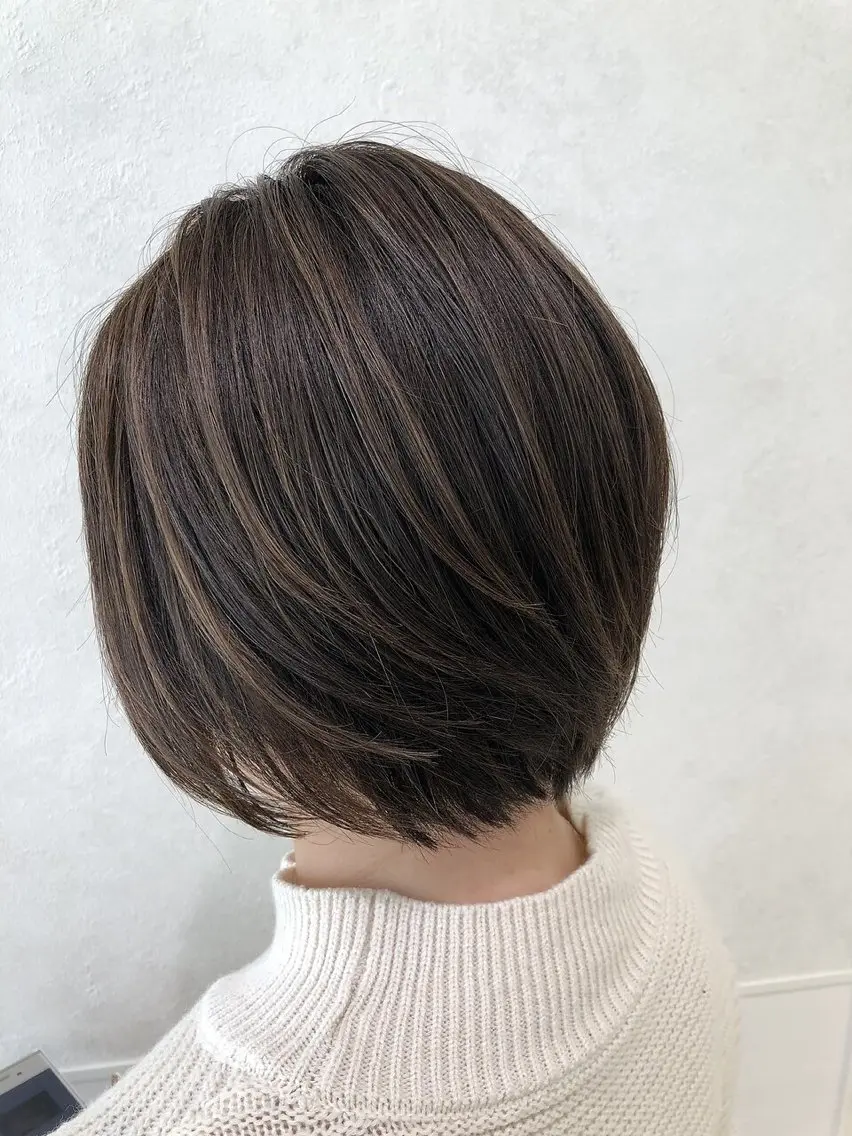 カット+白髪ぼかしハイライト+イルミナカラー+5stepTOKIOTR 17900の写真