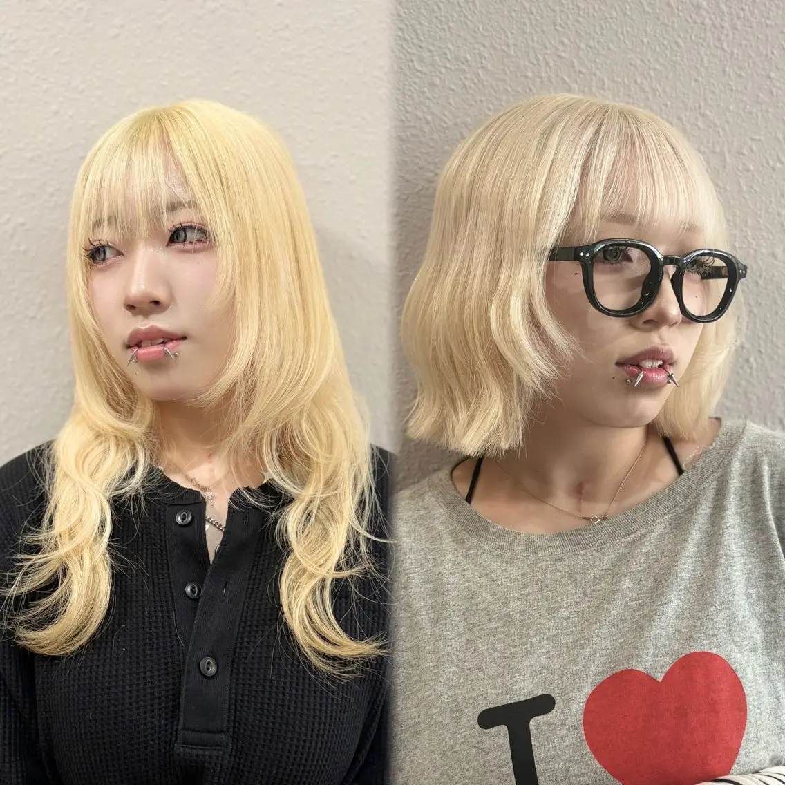ロング カラー カット ヘアカラー トリートメント GaKu/ブリーチ /デザイン/カラーのヘアスタイル