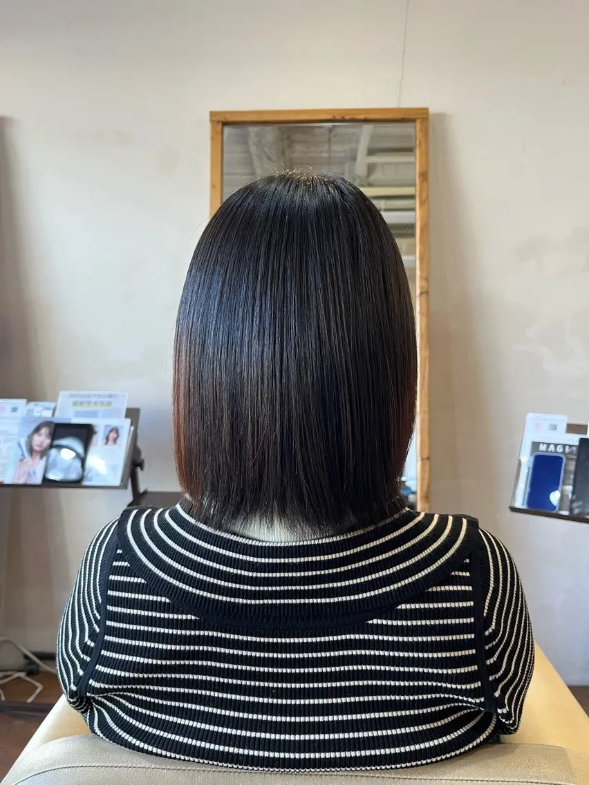 ショート カット 縮毛矯正 トリートメント AKALA HAIR 西宮店 Juriのヘアスタイル