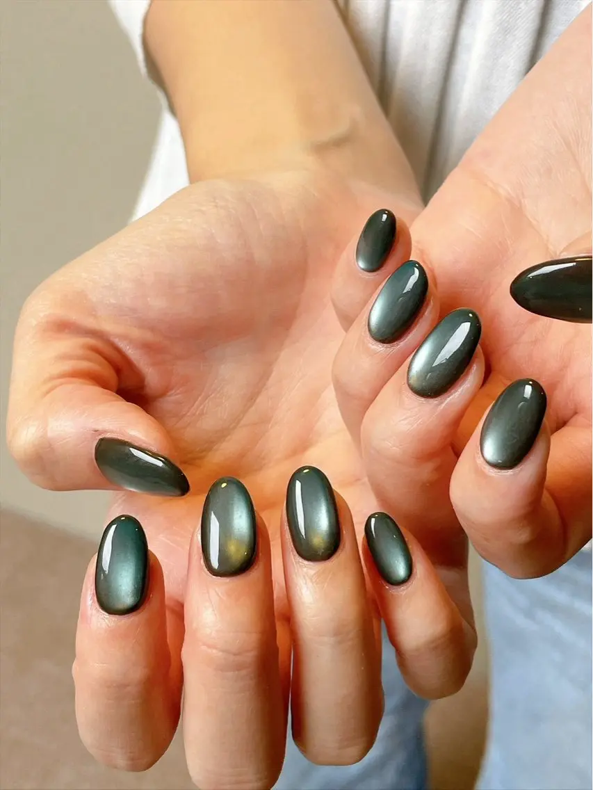 ネイル アニマル柄 オーロラネイル フットネイル フレンチネイル ジェルネイル ハンドネイル kiki nail たまプラーザのネイルデザイン