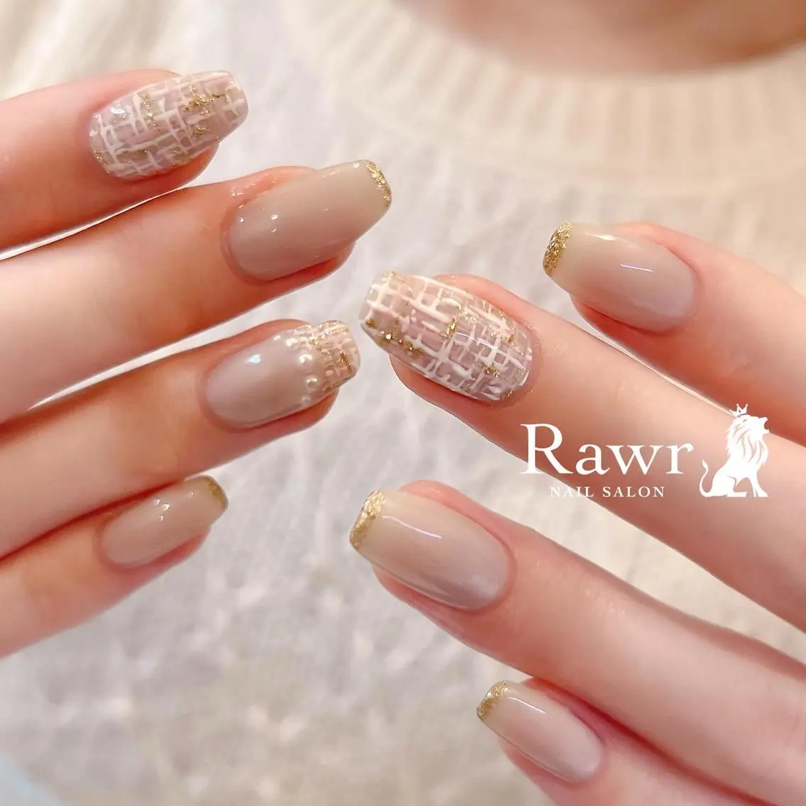 ネイル ハンドネイル Rawr / saoriのネイルデザイン