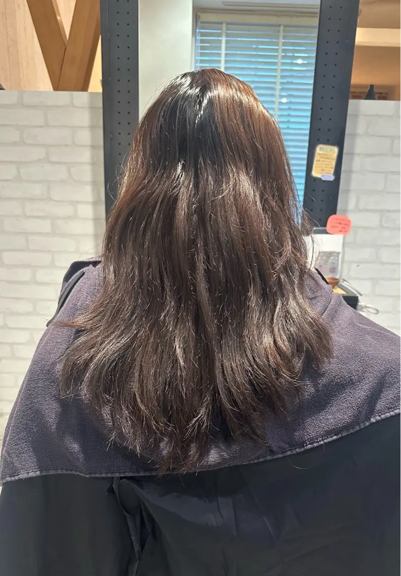 ロング 🛁メンズ/レイヤー 松本羅華のヘアスタイル
