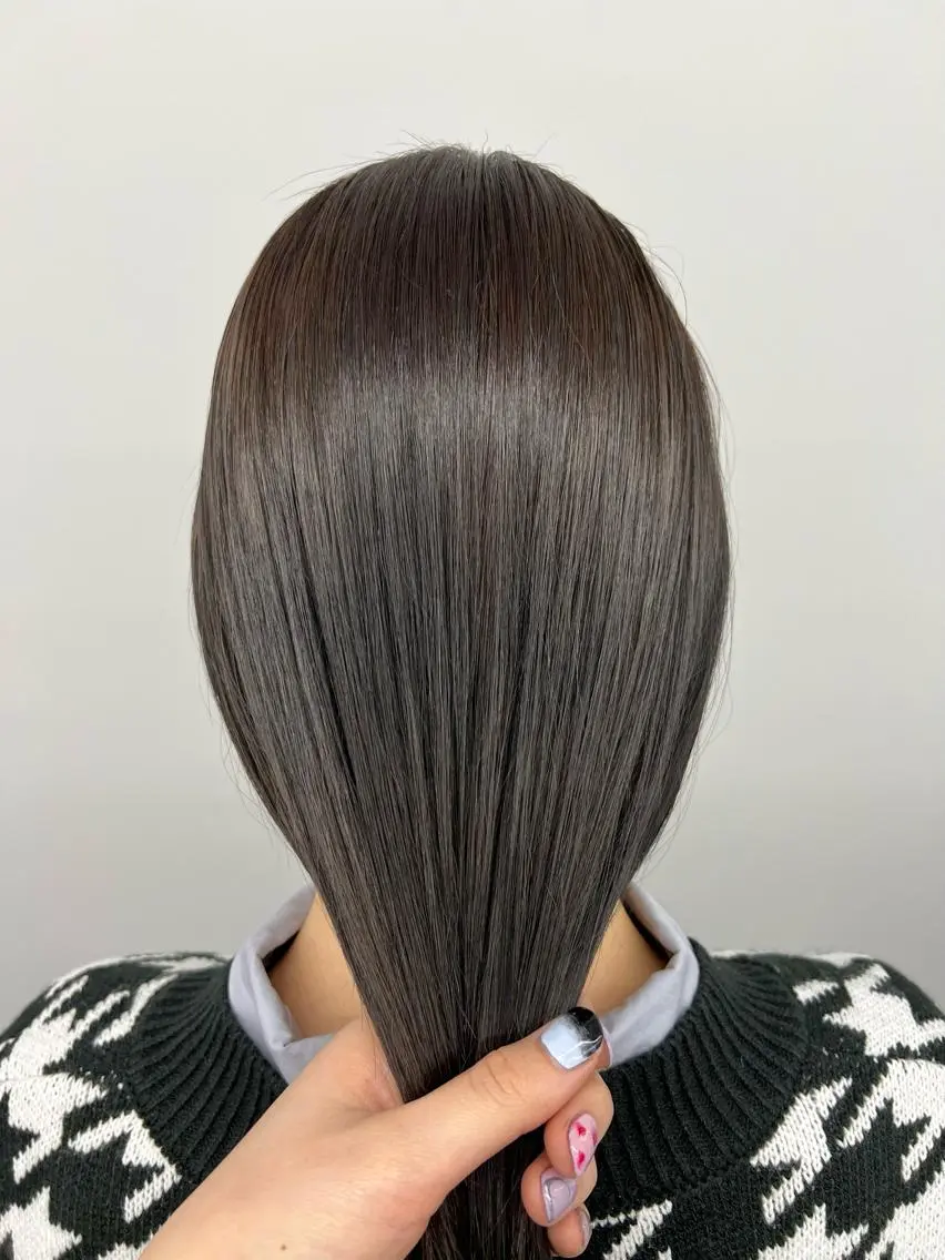 【✨5.6月限定✨】カット+カラー+全体縮毛+トリートメントの写真