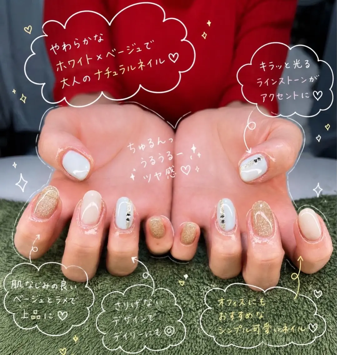 ネイル ハンドネイル フットネイル MHR nailのネイルデザイン