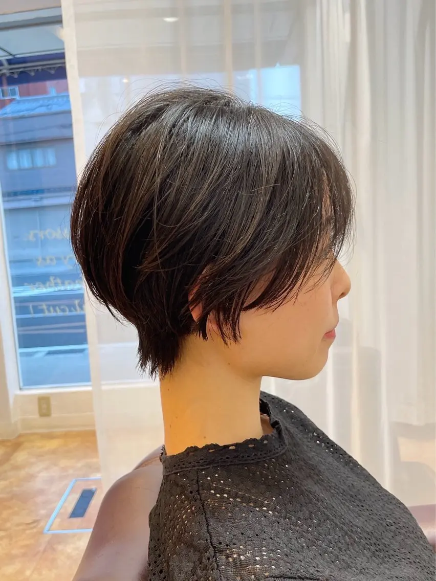ショート カラー ショートヘア WILLOW京橋 小玉泰基のヘアスタイル