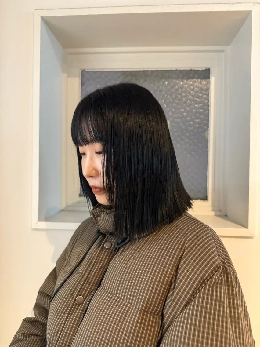 カット+ダメージレス縮毛矯正👩🏻♩の写真