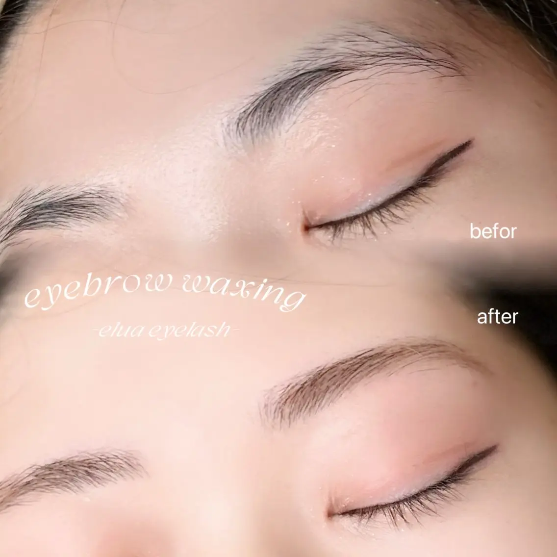 アイブロウ 眉毛ワックス脱毛 ワックス脱毛 眉カット その他(アイブロウ) elua eyelashのマツエク・マツパデザイン