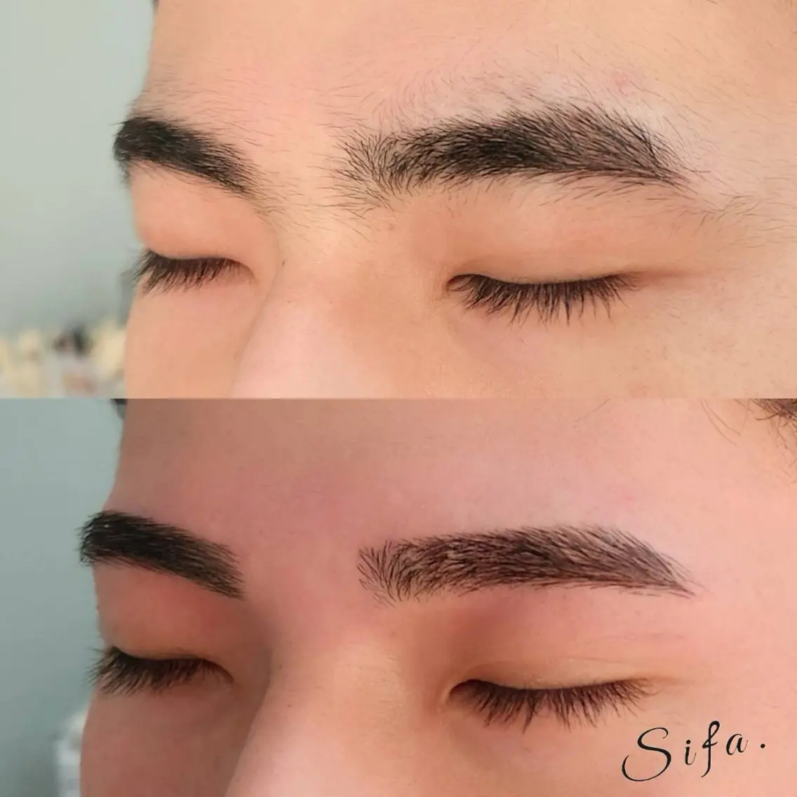 メンズ アイブロウ メンズアイブロウ Sifa(シファ)2 0代向けまつげサロンのマツエク・マツパデザイン