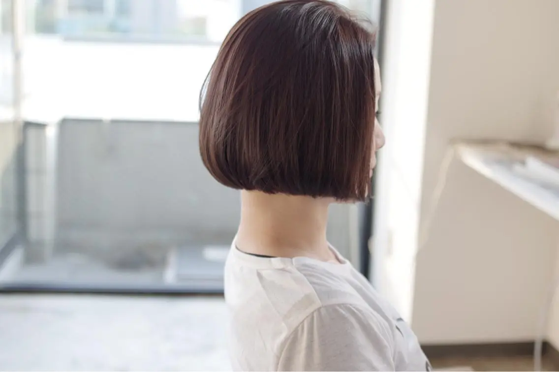 ショート ミディアム カラー クセ毛お悩みの方 四宮桂佑のヘアスタイル