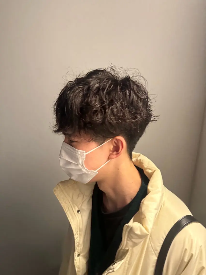 パーマ メンズ 羽田 彩晶のヘアスタイル