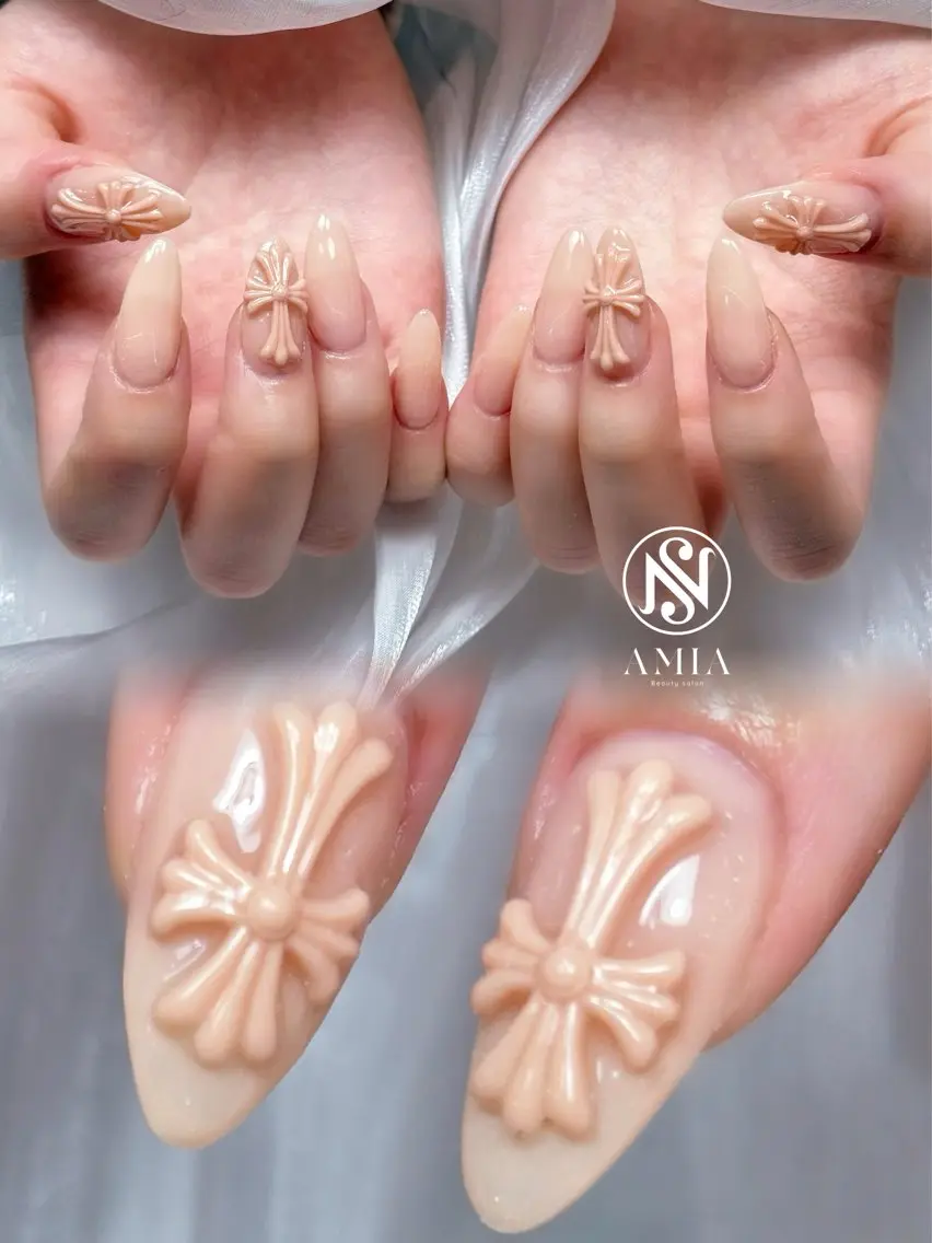 セミロング ハンドネイル 🌟AMIA BEAUTY🌟のネイルデザイン